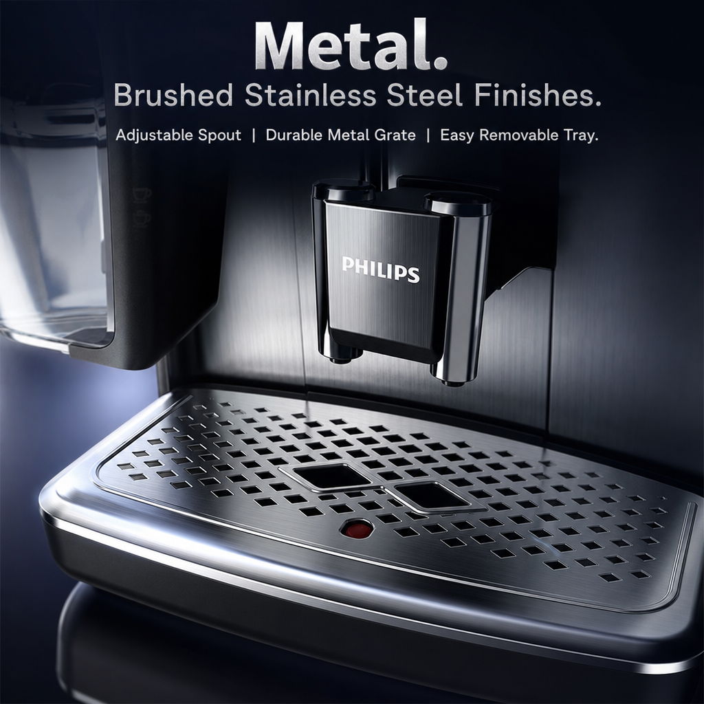 18-in-1 Fully Automatic Espresso Machine | One-Touch Hot & Cold Coffee Maker with Silent Grinding