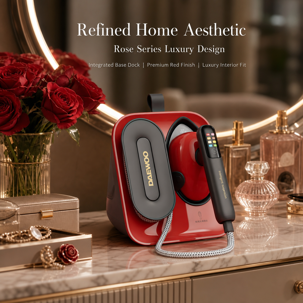 Portable Garment Steamer Iron, Multi‑Mode Steam Iron for All Fabrics, Hanging & Flat Press Clothing Steamer for Home Office Travel
