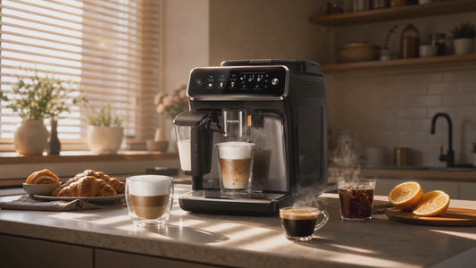 18-in-1 Fully Automatic Espresso Machine | One-Touch Hot & Cold Coffee Maker with Silent Grinding